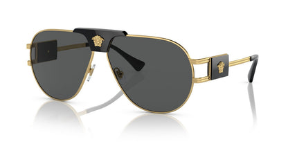 Anteojos De Sol Versace 0VE2252 Gris/Dorado