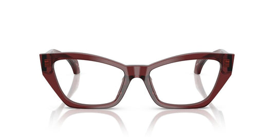 Anteojos Ópticos Versace VE3373U Transparent Bordeaux Burdeo