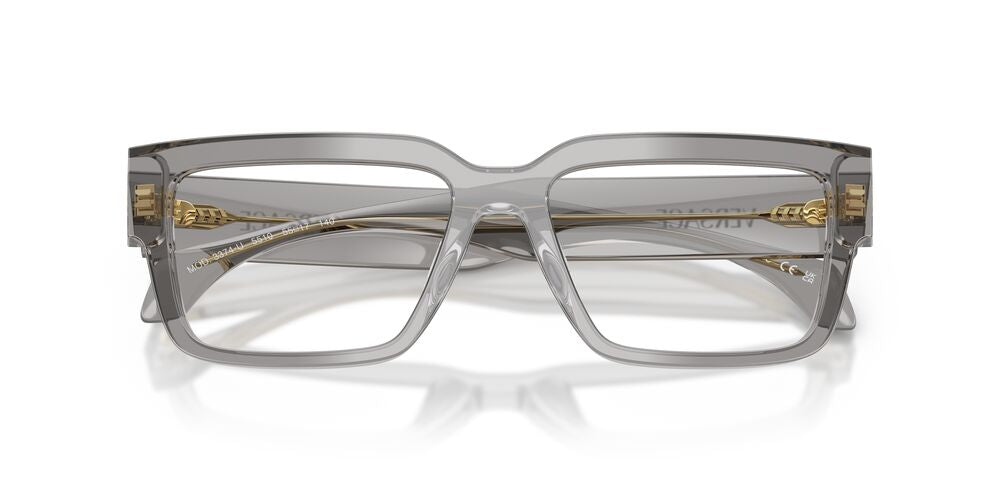 Anteojos Ópticos Versace VE3374U Transparent Grey Gris