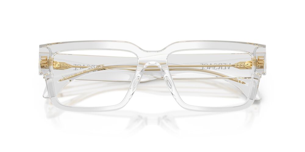 Anteojos Ópticos Versace VE3374U Light Transparent Grey Gris