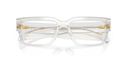 Anteojos Ópticos Versace VE3374U Light Transparent Grey Gris
