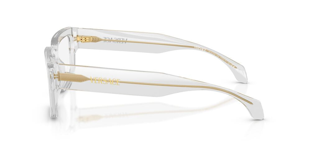 Anteojos Ópticos Versace VE3374U Light Transparent Grey Gris