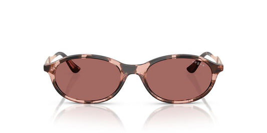 Anteojos De Sol Vogue VO5625S Rose Havana Dark Violet Burdeos/Havana