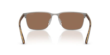 Anteojos De Sol Arnette 0AN3094 Hampere Brushed Gunmetal Dark Brown Café/Gris