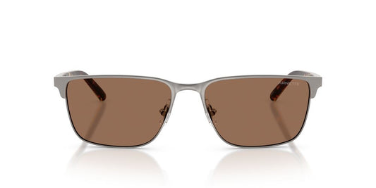 Anteojos De Sol Arnette 0AN3094 Hampere Brushed Gunmetal Dark Brown Café/Gris