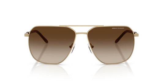 Anteojos De Sol Armani Exchange 0AX2057S Café/Dorado