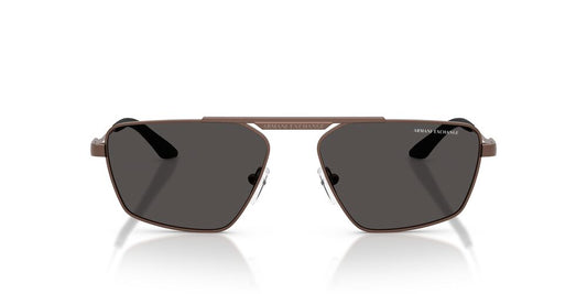 Anteojos De Sol Armani Exchange 0AX2059S Gris/Café