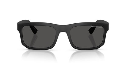 Anteojos De Sol Armani Exchange 0AX4165S Matte Black Dark Grey Gris/Negro