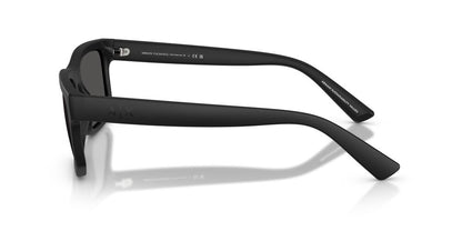 Anteojos De Sol Armani Exchange 0AX4165S Matte Black Dark Grey Gris/Negro