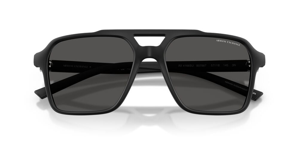 Anteojos De Sol Armani Exchange 0AX4166SU Gris/Negro