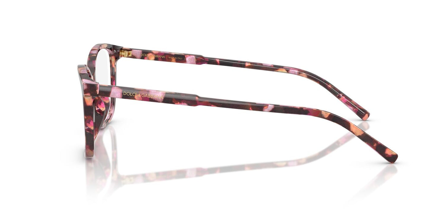 Anteojos Ópticos Dolce & Gabbana DG3424 Havana Pink Pearl Havana