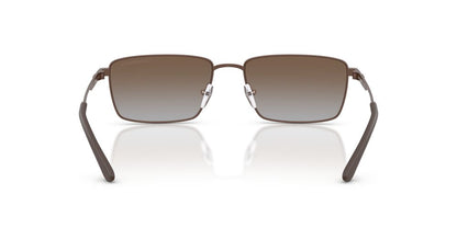 Anteojos De Sol Emporio Armani EA2169 Matte Bronze Grey Gradient Brown Café/Café