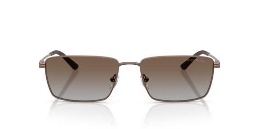 Anteojos De Sol Emporio Armani EA2169 Matte Bronze Grey Gradient Brown Café/Café