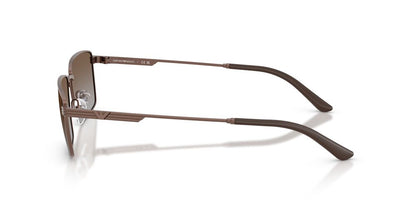 Anteojos De Sol Emporio Armani EA2169 Matte Bronze Grey Gradient Brown Café/Café