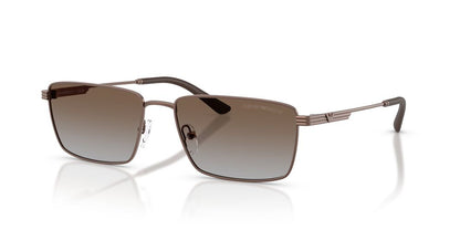 Anteojos De Sol Emporio Armani EA2169 Matte Bronze Grey Gradient Brown Café/Café