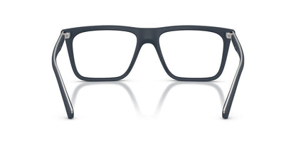 Anteojos Ópticos Clip On Emporio Armani 0EA4258 Matte Blue Clear Sin Color/Azul