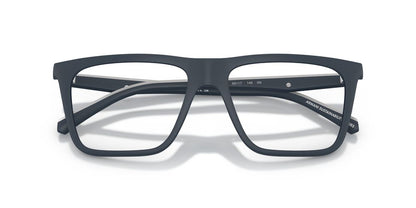 Anteojos Ópticos Clip On Emporio Armani 0EA4258 Matte Blue Clear Sin Color/Azul