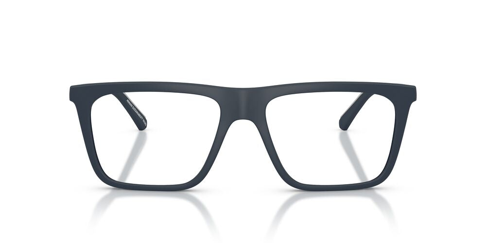 Anteojos Ópticos Clip On Emporio Armani 0EA4258 Matte Blue Clear Sin Color/Azul