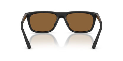Lentes De Sol Emporio Armani 0EA4272U Café/Negro