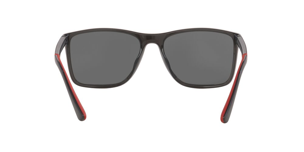 Anteojos De Sol Jean Monnier 0J84172 Matte Transparent Dark Grey Dark Grey Gris/Gris