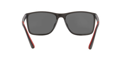 Anteojos De Sol Jean Monnier 0J84172 Matte Transparent Dark Grey Dark Grey Gris/Gris