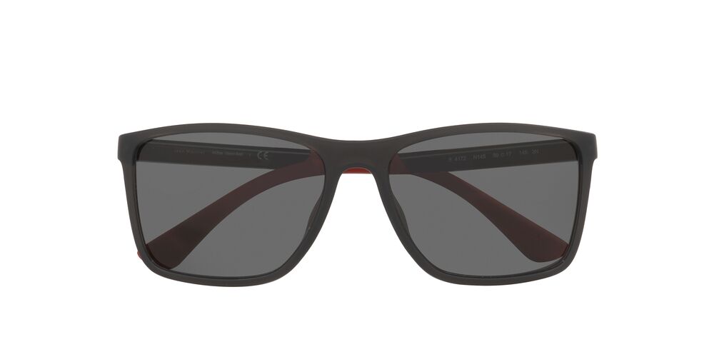 Anteojos De Sol Jean Monnier 0J84172 Matte Transparent Dark Grey Dark Grey Gris/Gris