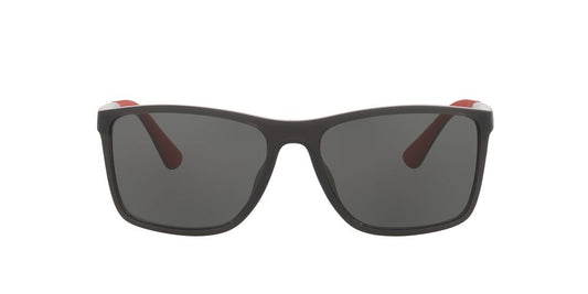 Anteojos De Sol Jean Monnier 0J84172 Matte Transparent Dark Grey Dark Grey Gris/Gris