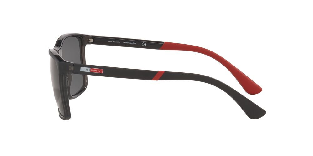 Anteojos De Sol Jean Monnier 0J84172 Matte Transparent Dark Grey Dark Grey Gris/Gris