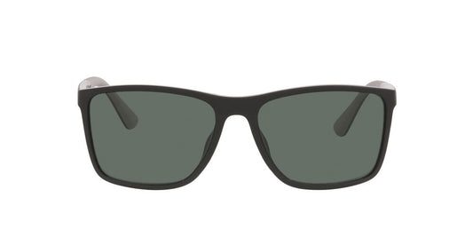 Anteojos De Sol Jean Monnier 0J84172 Matte Black Dark Green Verde/Negro