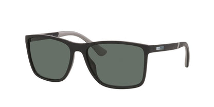 Anteojos De Sol Jean Monnier 0J84172 Matte Black Dark Green Verde/Negro
