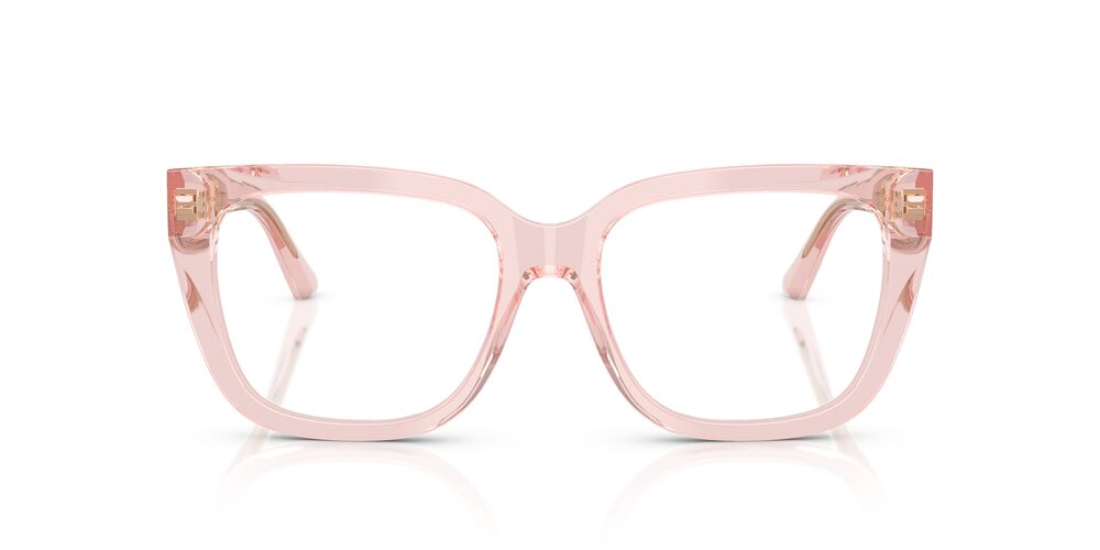 Anteojos Ópticos Jimmy Choo 0JC3019B Transparent Pink Rosa/Cuadrado
