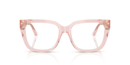 Anteojos Ópticos Jimmy Choo 0JC3019B Transparent Pink Rosa/Cuadrado