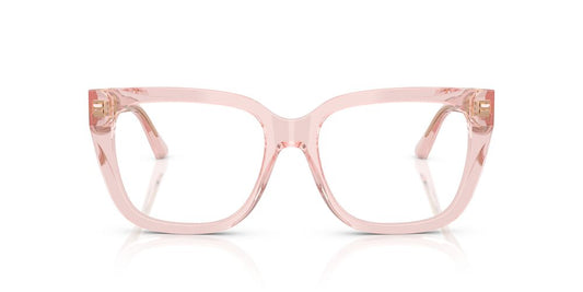 Anteojos Ópticos Jimmy Choo 0JC3019B Transparent Pink Rosa/Cuadrado