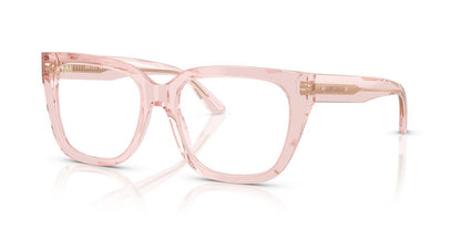 Anteojos Ópticos Jimmy Choo 0JC3019B Transparent Pink Rosa/Cuadrado