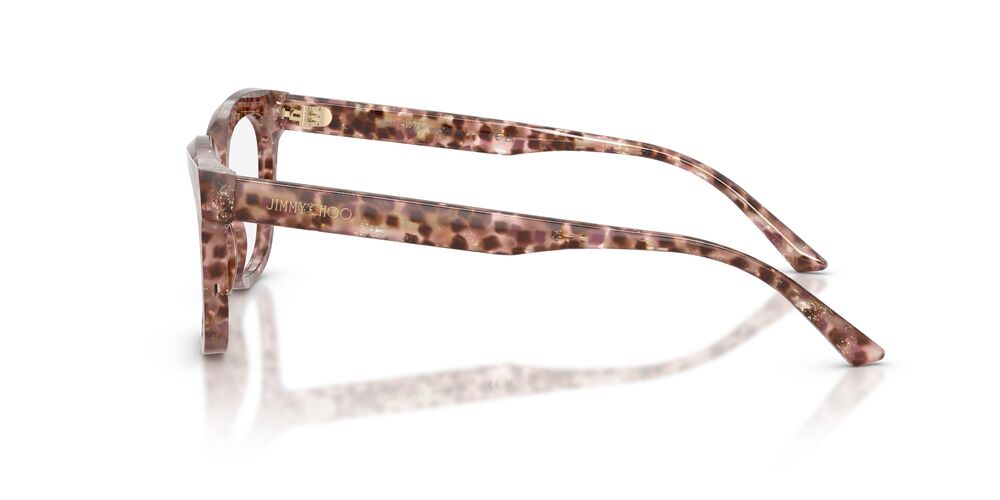 Anteojos Ópticos Jimmy Choo 0JC3072 Pink Glitter Havana Pink Glitter Havana/Agatado