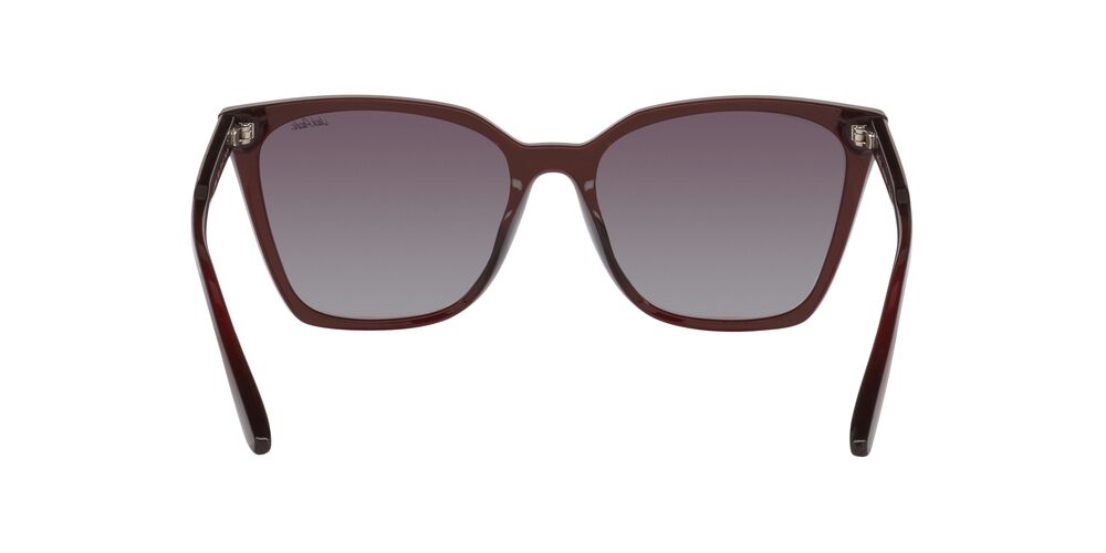 Anteojos De Sol Jack Pacific 0JK1046U Translucent Dark Red Light Grey Gradient Dark Grey Gris/Rojo