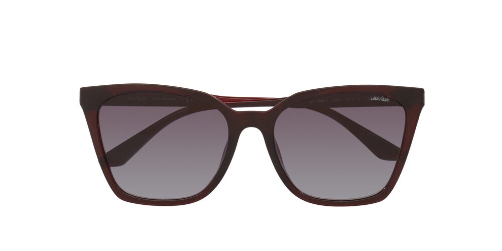 Anteojos De Sol Jack Pacific 0JK1046U Translucent Dark Red Light Grey Gradient Dark Grey Gris/Rojo