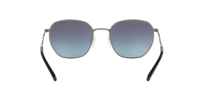 Anteojos De Sol Jack Pacific 0JK3012 Light Gunmetal Azure Gradient Dark Blue Azul/Gris
