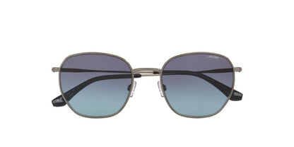 Anteojos De Sol Jack Pacific 0JK3012 Light Gunmetal Azure Gradient Dark Blue Azul/Gris