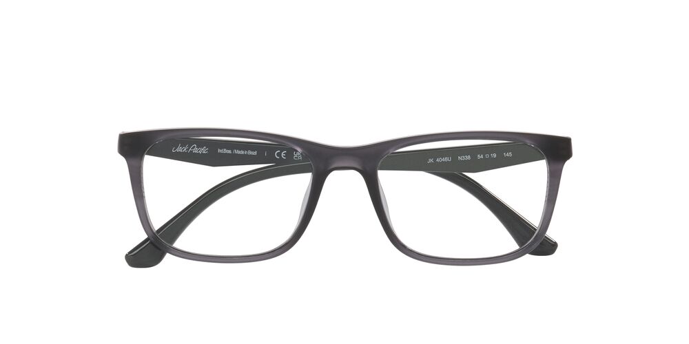 Anteojos Ópticos Jack Pacific 0JK4046U Matte Translucent Grey Gris