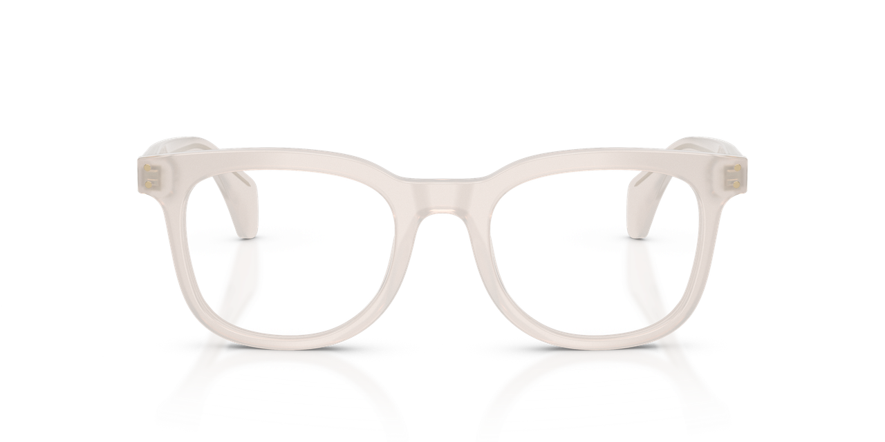 Anteojos Ópticos Moncler 0ME2023 Opal Shiny Milky Snow