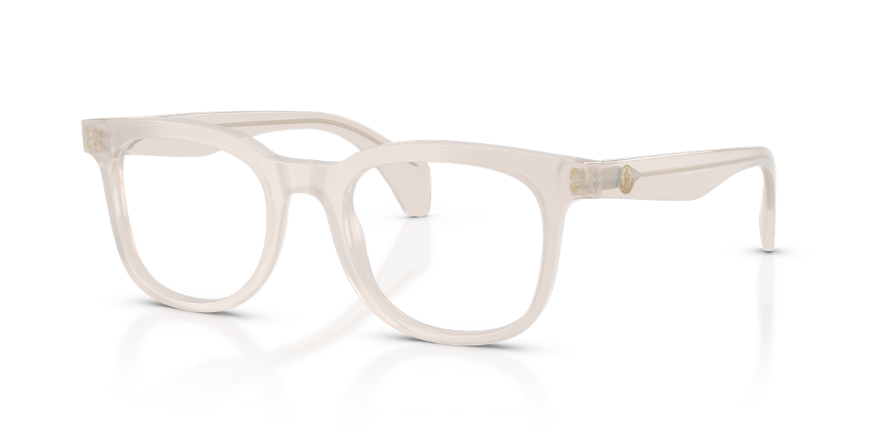 Anteojos Ópticos Moncler 0ME2023 Opal Shiny Milky Snow
