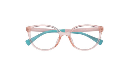 Anteojos Ópticos Miraflex 0MF4034 Translucent Coral Rojo