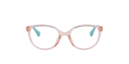 Anteojos Ópticos Miraflex 0MF4034 Translucent Coral Rojo