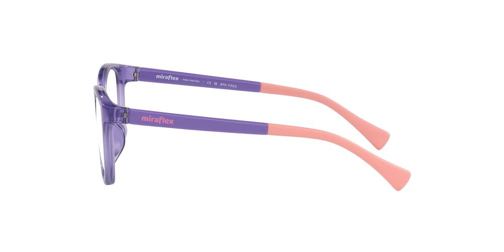 Anteojos Ópticos Miraflex 0MF4034 Translucent Lilac Violeta