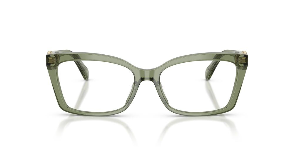 Anteojos Ópticos Michael Kors MK4165U Garzeno Green Transparent Verde