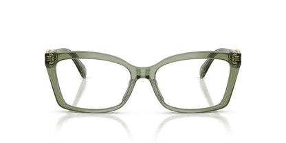 Anteojos Ópticos Michael Kors MK4165U Garzeno Green Transparent Verde