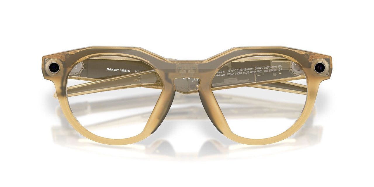 Anteojos De Sol Oakley Meta 0OW8002 HSTN Transitions Café/Amarillo