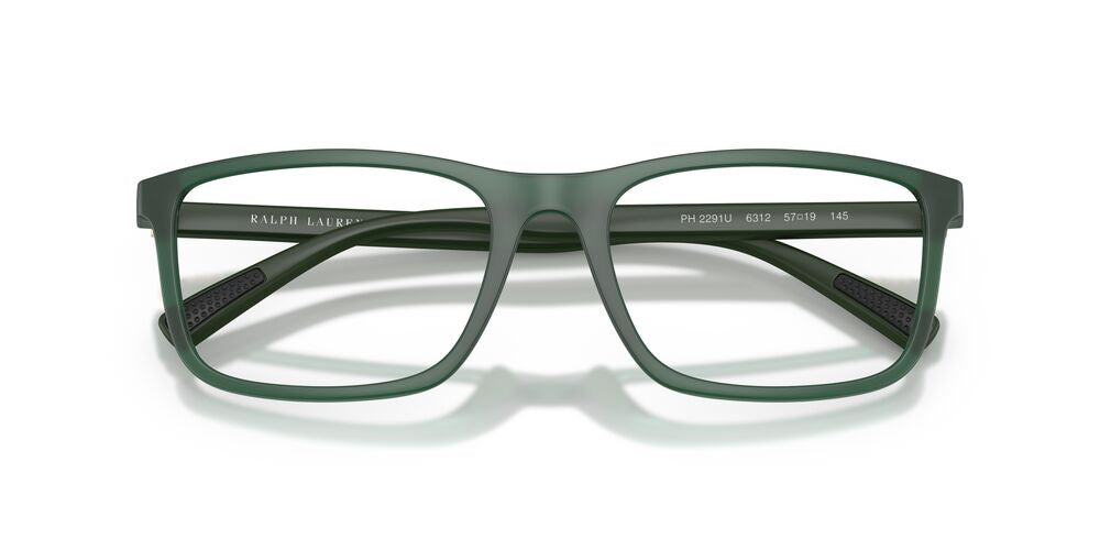 Anteojos Ópticos Polo Rl 0PH2291U Matte Transparent Dark Green