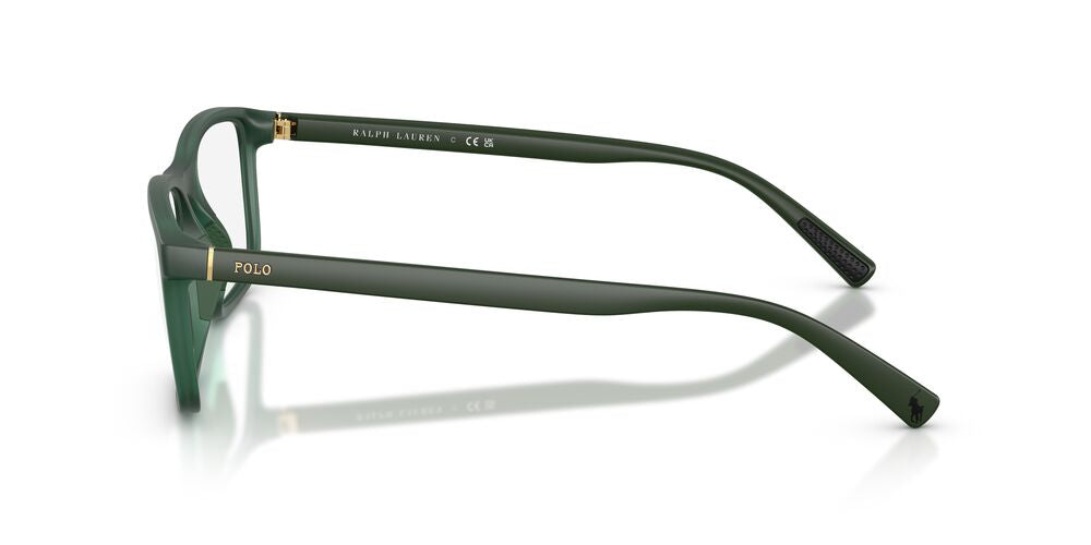 Anteojos Ópticos Polo Rl 0PH2291U Matte Transparent Dark Green